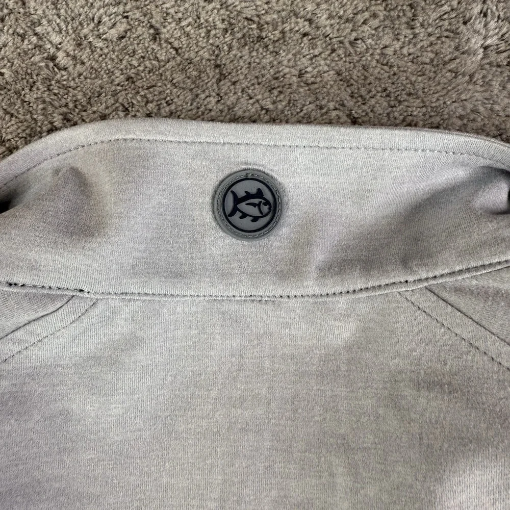 Southern Tide Golf Pullover Cruiser 1/4 Zip Mens XL Heather Gray NWT - MSRP $120 - Picture 6 of 11